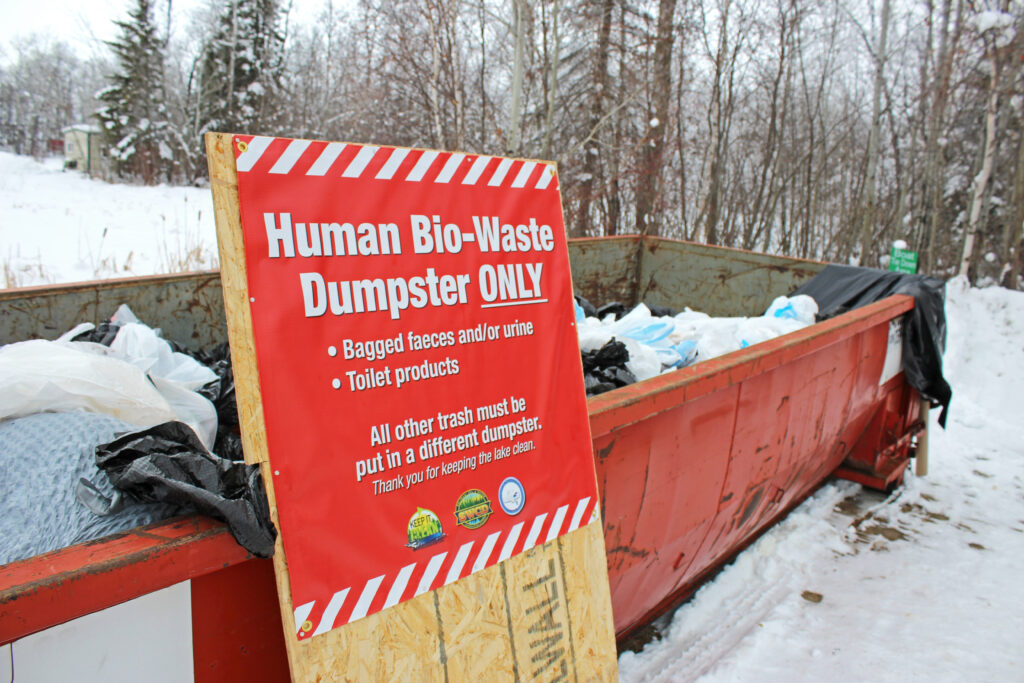 Keep It Clean dumpster program, Upper Red Lake, Beltrami County SWCD